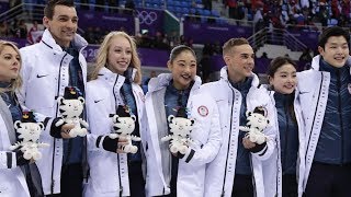 US figure skaters steal the show at Winter Olympics [upl. by Rubina]