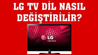 LG TV Dil Değiştirme Nasıl Yapılır [upl. by Niriam247]