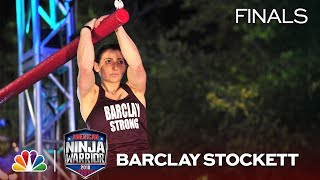 Barclay Stockett at the Dallas City Finals  American Ninja Warrior 2018 [upl. by Xylon]