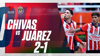 Highlights amp Goles  Chivas vs Juárez 21  Telemundo Deportes [upl. by Teece]