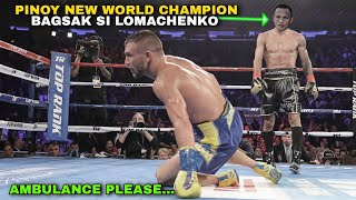 Pinoy na Nagpabagsak kay LOMACHENKO naging World Champion sa Australia [upl. by Gayelord641]