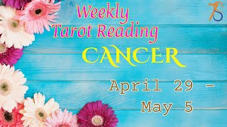 CANCER 🔥 April 29th  May 5th Week Tarot Reading 🤞 Zodiac Rising Sign Horoscope Future Prediction [upl. by Bunns717]