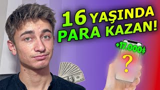 18 Yaş Altı İnternetten Para Kazanma Yolları 5 YÖNTEM [upl. by Egrog]