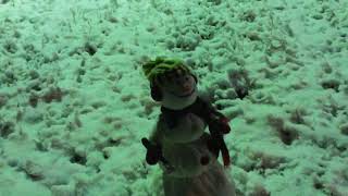 2005 Animated Melting Snowman quotSleigh Ridequot made by kids of America [upl. by Garner]