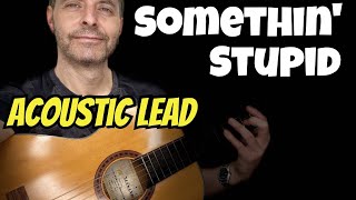 Somethin Stupid pt2 Intro LEAD GUITAR LESSON Tutorial Sinatra [upl. by Thomasina645]