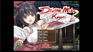 Divine Miko Koyori First Look Gameplay PC divinemikokoyori [upl. by Nnayhs]