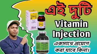 Veterinary Vita H এবং Belamyl injection usevitamins injection [upl. by Macintosh]