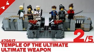 CONSTRUCTION The LEGO Ninjago Movie  Temple of the Ultimate Ultimate Weapon 25 FR [upl. by Haiacim]