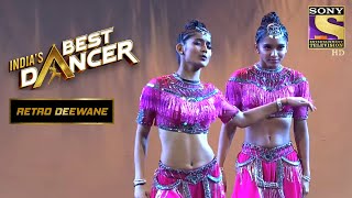 Saumya और Vartika के इस Act ने जीता Asha Bhosle जी का दिल  Indias Best Dancer  Retro Deewane [upl. by Noitna]