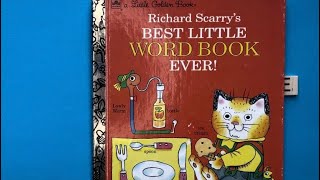 Read To Me Best Little Word Book Ever Richard Scarry characters [upl. by Spragens]