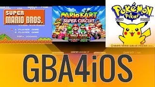 GBA4iOS 20 Game BoyEmulator für iPhone und iPad  Handson [upl. by Nawak686]