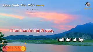 Tone Nữ THÂN SINH PHỤ MẪU  BÌN x JIN TUẤN NAM Guitar beat solo karaoke Muoi Music  Muối SV [upl. by Leyla]