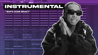 Tyga  Bops Goin Brazy InstrumentalFL Studio Remake  FLP [upl. by Meilen]