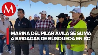 Gobernadora de Baja California se une a la búsqueda de personas desaparecidas [upl. by Petunia]