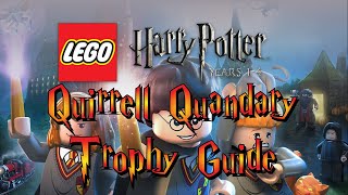 Lego Harry Potter Years 14  Defeat Quirrell Using Voldemort Quirrell Quandary Trophy Guide [upl. by Hollie102]