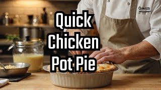 Chicken Pot Pie Like a PRO in 30 Minutes or Less [upl. by Atilol358]