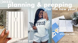 how Im preparing for 2023  new planner journals  tools for the new year plan amp prep for 2023 [upl. by Claiborne]