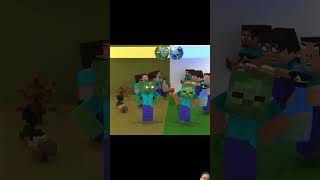 PoiPoiPoiPoiPoiPoiPoPi  Zombie Boy vs Steve 😁👍 minecraft animation challenge [upl. by Imogen]