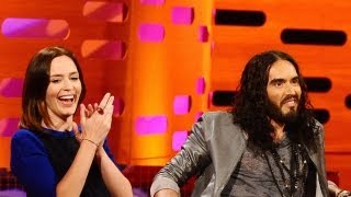 EMILY BLUNT amp RUSSELL BRAND Breaking Up a Dolphin Marriage The Graham Norton Show [upl. by Imre]