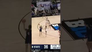 Makenna Marisa AlleyOop to Leilani Kapinus amp Shay Ciezki Dime to Marisa for 3pt Penn State [upl. by Harness]