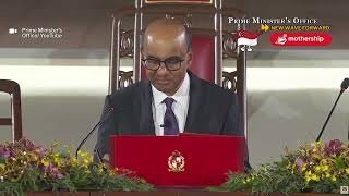 President Tharman Shanmugaratnams full speech at PM Wongs swearingin ceremony [upl. by Jone]