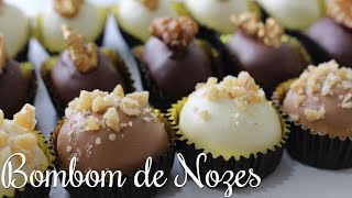 BOMBOM DE NOZES Doces Finos [upl. by Suirauqed854]