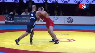 84 KG Bronze  Javid Hamzatau BLR vs Damian Janikowski POL [upl. by Yllitnahc]