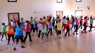 EXPO CenterAhmanson Senior Center MAMBO MANIA® class takes on GimmeFive dance challenge [upl. by Aleyak]