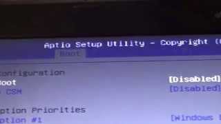 UEFI Change Boot Order Tips [upl. by Peh]