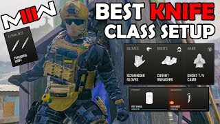 BEST KNIFING CLASS SETUP IN MODERN WARFARE 3 HOW TO KNIFE IN MW3 [upl. by Gerome216]