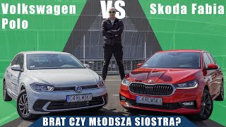 Volkswagen Polo 95KM vs Skoda Fabia 110KM 2022 Brat czy młodsza siostra [upl. by Eatnuhs625]