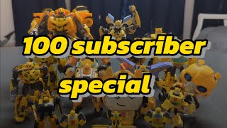 100 subscribers special Showing off all of my Bumblebees thank you guys so much [upl. by Schreiber179]