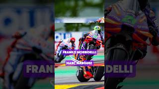 Franco Morbidelli Vs Marc Marquez GermanGP [upl. by Atnauqahs]