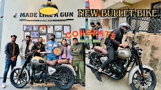 Finally New Royal Enfield Classic 350 Delivery  Bullet Bike 😱 [upl. by Galvan]