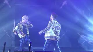 MONSTA X Europe Tour Amsterdam  13 Versace On The Floor Bruno Mars by Shownu amp Jooheon HD [upl. by Mccormac]