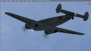 Lockheed Electra 10A P3D V4 Pago Pago [upl. by Sirred]