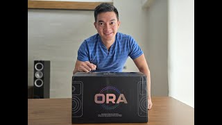 Kanto Ora Desktop Speakers Unboxing [upl. by Elocim949]