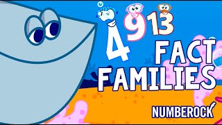 Fact Families Song  Addition amp Subtraction with Number Bonds  How to Add amp Subtract 9413 amp 538 [upl. by Swane]