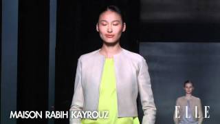 【ELLE TV JAPAN】Maison Rabih Kayrouz HC FW 11 12 [upl. by Vaasta]