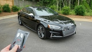 2018 Audi S5 Sportback Start Up Exhaust Test Drive and Review [upl. by Sixele]