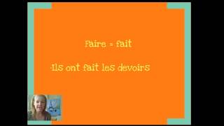 Passé Composé with Irregular Verbs [upl. by Hsitirb473]