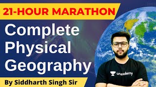 Complete Physical Geography for UPSC CSE  Marathon Part1  Siddharth Sir  Lets Crack UPSC CSE [upl. by Placeeda]