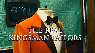 The Real Kingsman Tailors 🤵 Huntsman Savile Row  Kirby Allison [upl. by Gottwald]