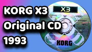 KORG X3 Original Demo CD 1993 [upl. by Gies442]