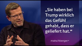 KarlTheodor zu Guttenberg und Emily Haber über die USWahl  maischberger [upl. by Eitsud821]