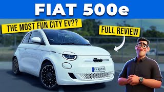 Fiat 500e La Prima Review The Most Fun City EV [upl. by Oliric]