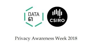 Privacy Week 2018  Whats missing from the conversation [upl. by Atirehs]