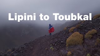 Lipini to Toubkal Making Mt Toubkal Summit [upl. by Adnole]