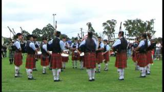 Burns Club Pipe Band  Grade 2 Medley  Castle Hill 2008 [upl. by Salokin]