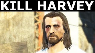 Fallout 4 Nuka World  Speak To Harvey In Nuka Town USA All Options Kill Harvey [upl. by Anabal]